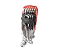 440.Jp14P Combination Spanner Set, 14 Piece Facom Silver One Size