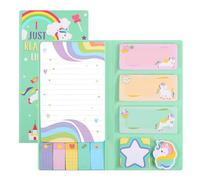 440 Pcs Sticky Notes Set, Multicolor Adhesive Notes Cute Sticky Notes, Student Essentials Index Flags Pads for Books, Folders, Index,School Office Supplies