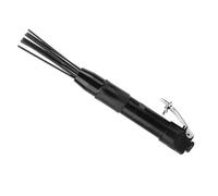 4400 RPM Needle Slag Cleaner, 12Needles Air Pneumatic Remove Deburring Cleaning Tool Compact Air Needle Scaler Paint Weld Removal Tool