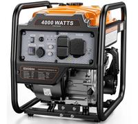 4400 Watt Gas Generator for Home Use, Open Frame Inverter, Portable Generator, 3400 Running Watts, 30A Output RV Ready, Works with Refrigerator, Freezer and