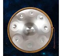 440HZ/432HZ Steel Hand Pan Percussion Instruments, Handpan Drum Sets, 9/10/12 notesD Minor Handpan Drum, Percussion Instrument With Drum Tripod, For Meditation Yoga Sound Healing(B,12 notes)