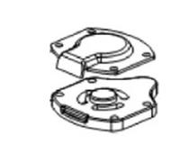 440KB Stapler Cover Parts 2# and 3# Each 10 Pieces