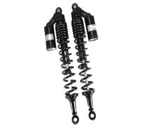 440mm Motorcycle Shock Absorber 17.3" Air Suspension for ATV Off-Road Bike Front Rear Shock Absorber(Black)