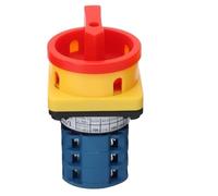 440V Silver Contact LW26GS Series Padlock Rotary Cam Switch 20/32/63A On-OFF Two Positions 48x48mm 64x64mm 1/2/3/4 Poles(20A 4Terminals)