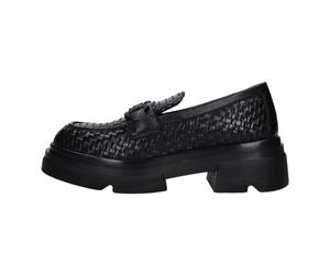442M-707 Loafers - female - Emanuelle Vee - Loafers - Black - 6 UK - Shoes 6 UK