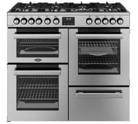 444411800 Cookcentre 100DF Duel Fuel Range Cooker - Stainless Steel