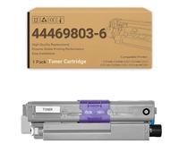 44469803 44469706 44469705 44469704 Toner Cartridge Replacement Compatible for Oki C310dn C330dn C331 C510dn C511 C511dn C530dn C531 C531dn MC351 MC352dn Series & Page Yield black
