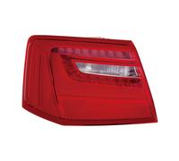 446-1927L-AE Tail Light Assembly Left Depo With Bulbs Red Fits Audi A6 C7 Depo