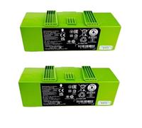 4460mAh 14.4V Li-ion rechargeable Battery Pack, Compatible with Roomba i7+ j7+ i6+, Robot Vacuum Replacement Parts, high capacity, no memory effect.(6500mAh 2-pack)