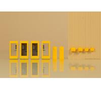 44652 Auhagen N Set Telephone booths and mailboxes assembly kit scale 1:160