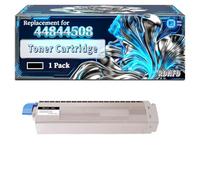 44844508 44844507 44844506 44844505 Toner Cartridge Compatible for Okidata OKI C831 C831cdtn C831dn C831n C841 C841cdtn C841dn C841n Printers, With Chip Large Capacity 20000 Pages (1 Pack Black)