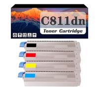 44844512 44844511 44844510 44844509 High Capacity Toner Cartridge Compatible For OKI C811dn C822dn C831dn C841dn Printers colors