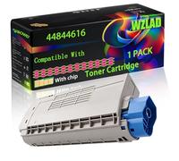 44844616 44844615 44844614 44844613 Compatible for Okidata OKI Toner Cartridge with Chip C822CDTN C822DN C822N Printers (1 Pack Magenta)