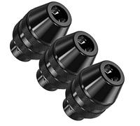 4486 Drill Chuck for Dremel, Ancable Keyless Chuck for Dremel Replacement 1/32-1/8 Chuck Three-Jaw Drill Chuck, Drill Accessories for Dremel 4000, 3000, 300, 200, 100, 8200, etc. (Pack of 3)