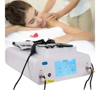 448k Tecar Therapy Machine,Physiotherapy Diathermy Machine,RES CET Monopolar RF Energy Transfer Diatherapy Device,with Probes and Handles and Negative Plate