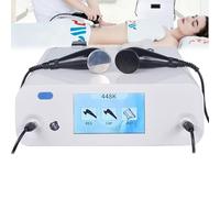 448khz Dual Cet Ret Skin Care Machine, Beauty Machine with 2 Massage Head, Adjustable Device, Improves Skin Firmness, Post-Workout Muscle Relaxation, for Beauty & Fitness Care
