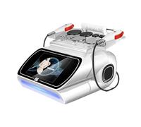 448KHz Portable Tecar Therapy RET CET Diathermy Body Sliming Machine Diathermy Slimming Machine Pain Relief Skin Tightening Deep Care 34x46x25cm