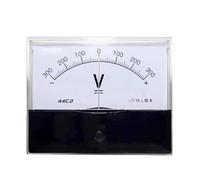 44C2 DC /75mv VoltmeterGauge Analog Panel V Current Meter50A -0-50A Voltmeter 3V 5A 10V 20V 30V 50V 100V 200V 300V 500V(100V - 0-100V)