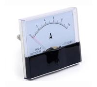 44C2 DC Ammeter Analog Panel Pointer 1A 3A 5A 10A 15A 20A 30A 50A 75A 100A 150A 300A 450A 500A Amperemeter 1Pcs(400A 75mV)