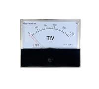 44C2 DC Millivoltmeter 40mv 50mV 150mV 200mV 250Mv 300mV 400mV 500mv Pointer Voltmeter Measuring Instrument Small Vol 1Pcs(DC40mv)