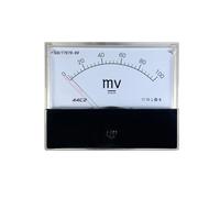 44c2 DC Millivoltmeter 40mv 50mV 75mV 100mV 150mV 200mV 250Mv 300mV 400mV 500mv Pointer Voltmeter Measuring Instrument Small Vol 1Pcs(DC75mv)