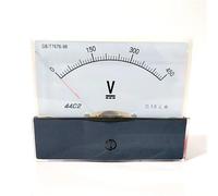 44c2 DC Voltmeter Analog Panel Pointer Voltmeter DC 1V-500V 1Pcs(3V)