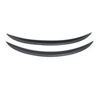 44cm/17.5" Universal Wheel Eyebrow Arch Fender Flares Cover Trim Mudguards Protective Lip Strips Car Mud Flaps CFCKHPTHAZ(2pcs-17.5 inch)
