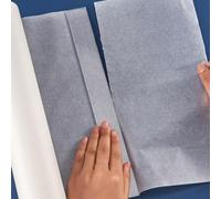 44cm Wide Tracing Paper Roll - White High Transparency Clear Ink Absorption Pattern Paper for Sewing and Drafting Projects