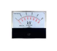 44l1 100V input analog AC voltmeter high voltage meter 3KV 6kV 10kV 20kV 50kV 70kv 100kV cannot directly use 80 * 100mm(AC 7.2KV 6KV 100V)