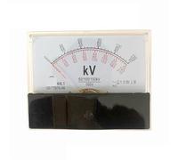 44l1 100V Input Analog AC Voltmeter High Voltage Meter 3KV 6kV 10kV 20kV 50kV 70kv 100kV Cannot Directly Use 80x100mm 1Pcs(AC50KV 70KV 100V)