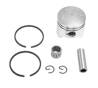 44mm/1.7in Piston Ring Kit, Dirt Bike Quad Motorcycle Engine Piston Kit Set for 2-Stroke Mini Moto Engines