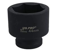 44mm 3/4in Drive Shallow Metric Impact Impacted Socket 6 Sided Single Hex