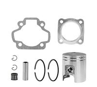 44mm Big Bore Piston Kit With Rings Needle Bearing Gasket, For PW50 PW 50 PW60 QT60 60cc Peewee50 QT50 Dirt Pit Bike Cylinder Piston Gasket Kit