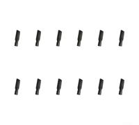 44mm Flat Vacuum Nozzle for rugged Suction Head for Karcher WV Series Wear Resistant Cleaning Tool Black 12 Pack