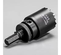 44mm HSS Hole Saw, M42 Bi-Metal Wood Hole Dill Bit, Round drill Cutter for Pipe Vent, Plasterboard, Plastic and Copper