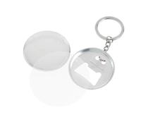 44mm KeyChain Bottle Opener Badge Button Supply Base Parts Materials 100 Sets For Pro Badge Button Maker Machine Multipurpose