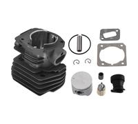 44MM Plated Chainsaw Piston Cylinder Gasket Replacement Part Kit 350 351
