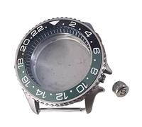 44mm Stainless Watch Case Transparent Bottom for Seiko Prospex Diver's | NH35 NH36 Movement Modified Accessories Mineral Mirror Replacement Case