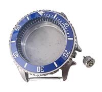 44mm Stainless Watch Case Transparent Bottom for Seiko Prospex Diver's | NH35 NH36 Movement Modified Accessories Mineral Mirror Replacement Case