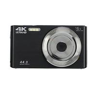 44MP 4K HD 16X Digital Zoom Camera for Teens Kids, 2.8in Screen, Fill Light, Rechargeable Batteries, USB Data Transmission, Easy to Use, 128G Card Support, Gifts for Students,