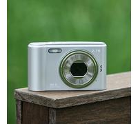 44MP Digital Camera with 2 7K Video, 8x Digital Zoom, Auto Focus, Portrait and Beauty Features, 2 4 Inch IPS Display Screen, Lightweight and Portable (Silver)