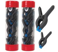 44Pc Quality SPRING CLAMP SET Small-Large Non Marking Quick Grip Tarpaulin Sheet