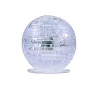 44Pcs Earth Standard Crystal Puzzle From Be 3D Crystal Puzzles And Brainteasers For Puzzlers Ages 12 And Up (Clear, One Size)