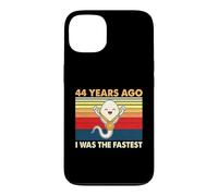 44th Birthday 44 Years Ago I Was The Fastest Bday Case for iPhone 13