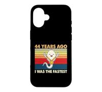 44th Birthday 44 Years Ago I Was The Fastest Bday Case for iPhone 16