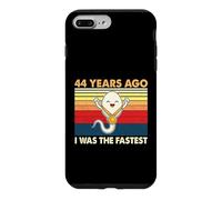 44th Birthday 44 Years Ago I Was The Fastest Bday Case for iPhone 7 Plus/8 Plus
