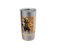 44th Birthday Bear Beer June 1982 Vintage 44 Years Old Stainless Steel Insulated Tumbler