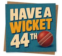 44th Birthday Card for Him, Bold Design | Eye-catching greeting card; Bold artwork for him on a 44th birthday with a warm, memorable feel