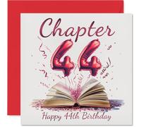 44th Birthday Cards for Women and Men, Start of Another Chapter