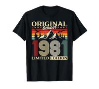 44th Birthday Gift Men Women Original Since October 1981 T-Shirt